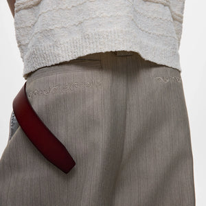 Micro-Flare Wool-Blend Trousers | Argue Culture - main image 3