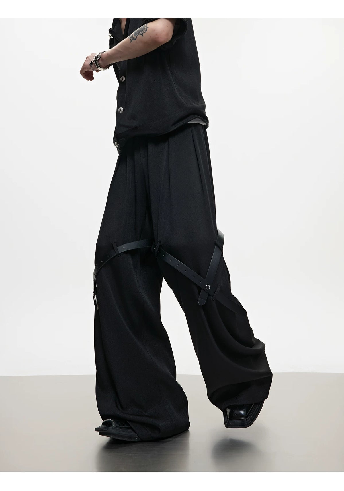 Cooling-Feel Short-Sleeve Set | Unisex Streetwear - description image 8