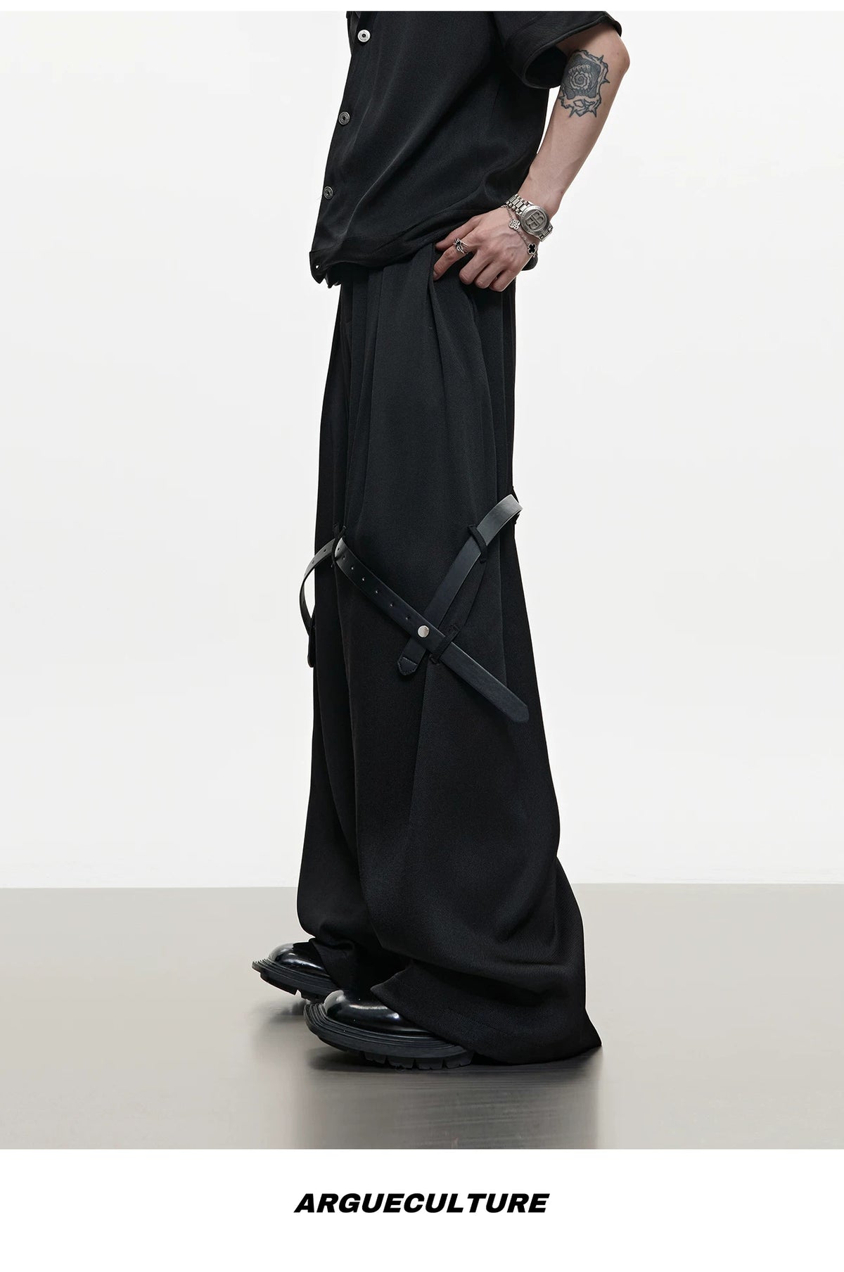Cooling-Feel Short-Sleeve Set | Unisex Streetwear - description image 18