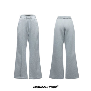 Color-Block Stripe Panel Cardigan | Relaxed Unisex Top - Gray Pants Unisex