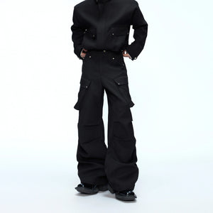 Deconstructed Workwear Jacket | Cotton Utility Style - main image 5