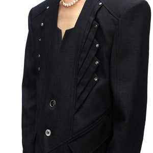 Relaxed Deconstructed Wool-Blend Tailored Suit Set - main image 3