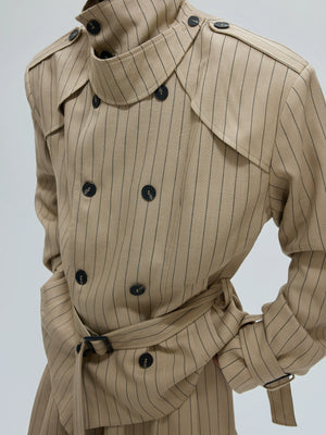 Relaxed Cotton-Linen Suiting Set with Notched Lapels - main image 3