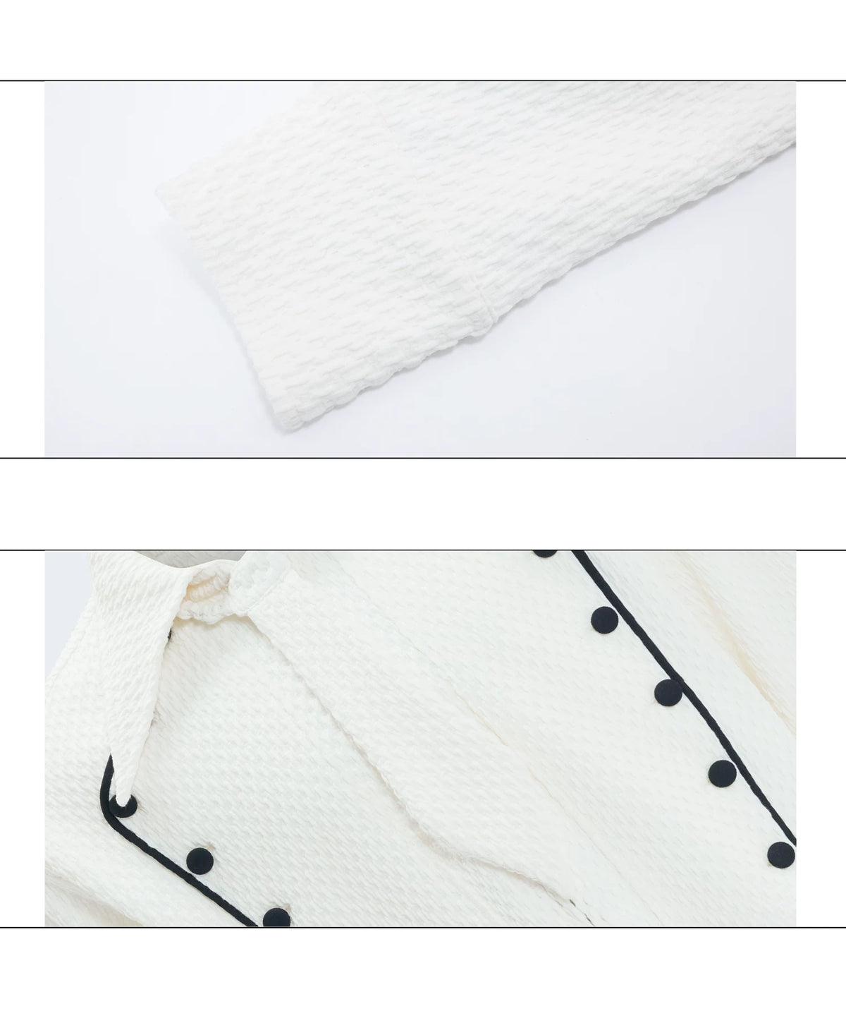 Double-Breasted Wool-Blend Jacket with Detachable Tie - description image 11