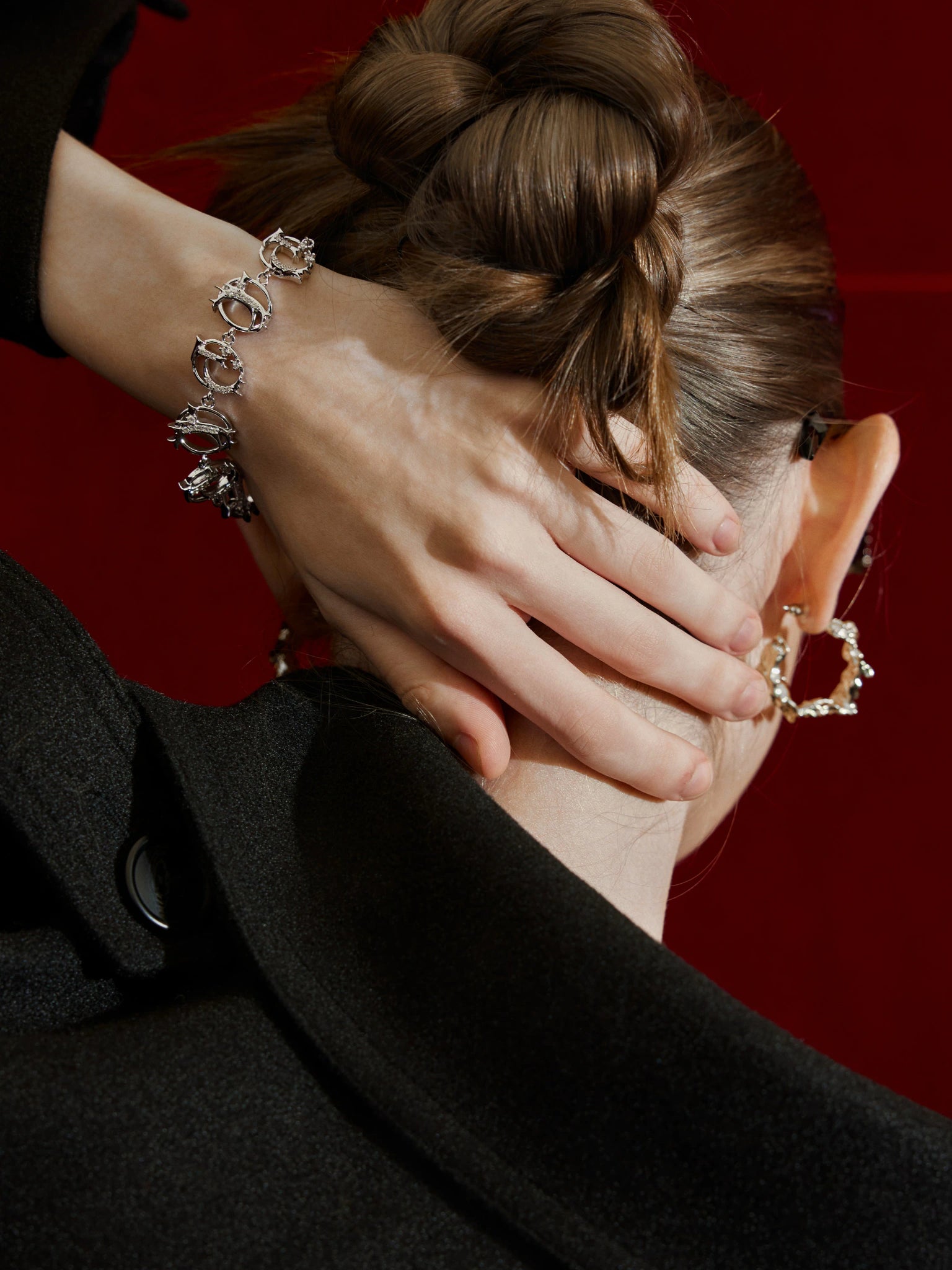Adjustable Silver Alloy Koi Charm Bracelet | Avant-Garde - main image 4