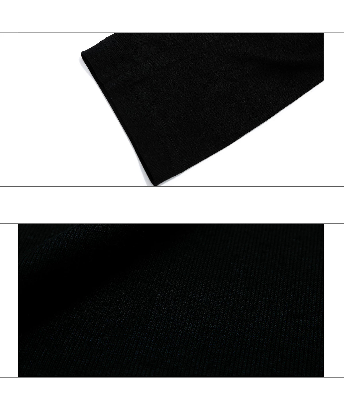 Deconstructed Cotton Turtleneck Base Layer Top - description image 8
