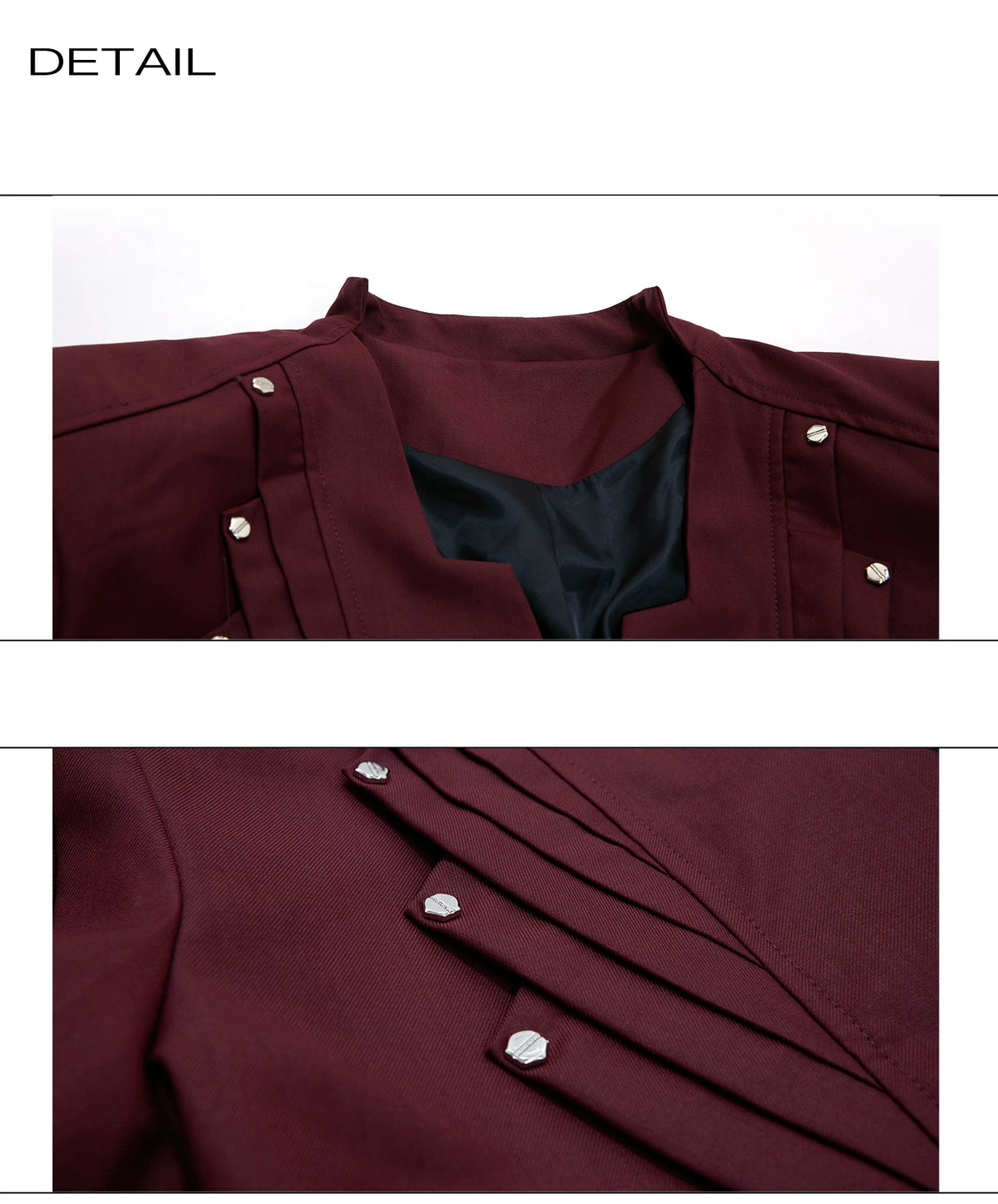 Deconstructed Cotton-Wool Suit Set | Avant-Garde Tailoring - description image 10