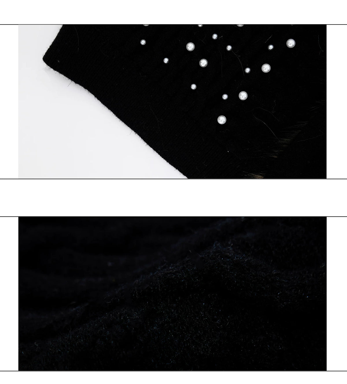 Retro Fur-Collar Cotton-Wool Cardigan Sweater - description image 11