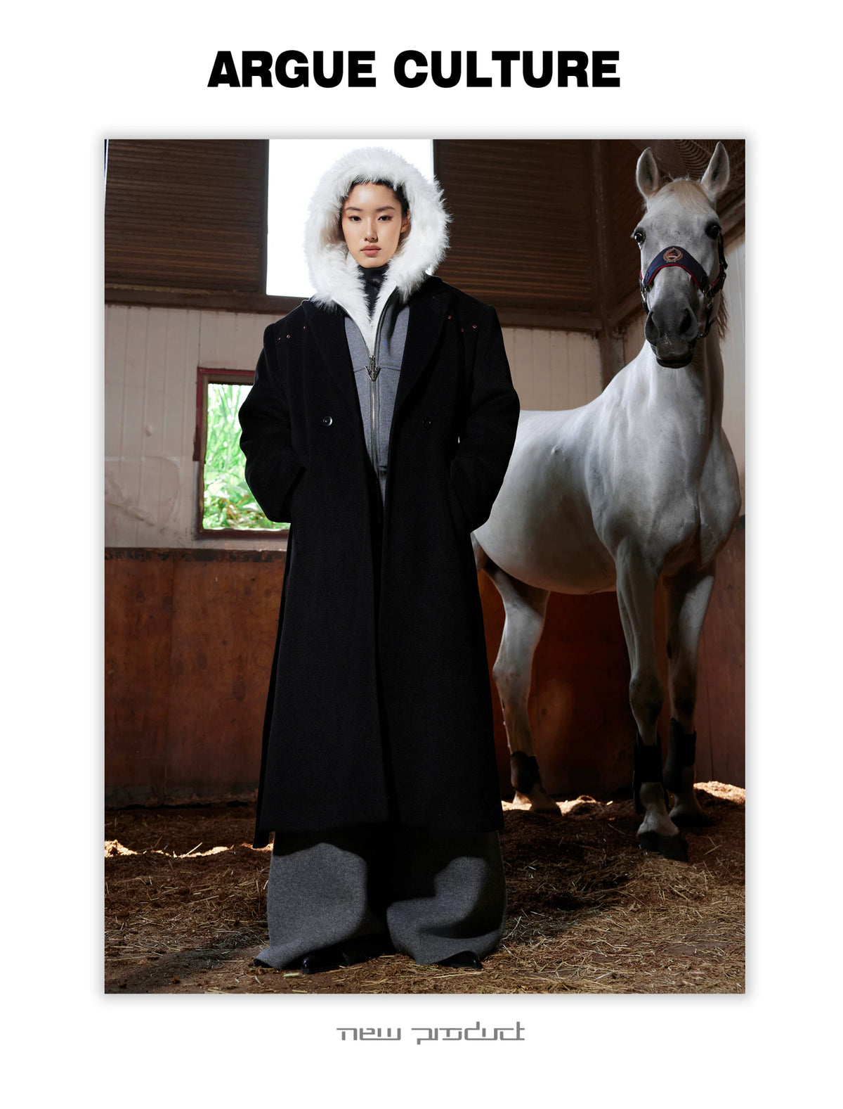 Deconstructed Wool-Blend Overcoat | Double-Breasted - description image 6
