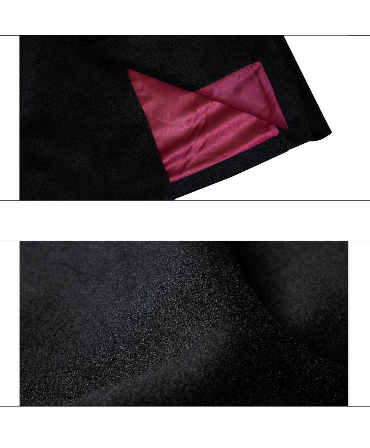 Deconstructed Wool-Blend Overcoat | Double-Breasted - description image 11