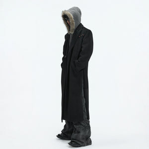 Deconstructed Wool-Blend Overcoat | Double-Breasted - main image 2