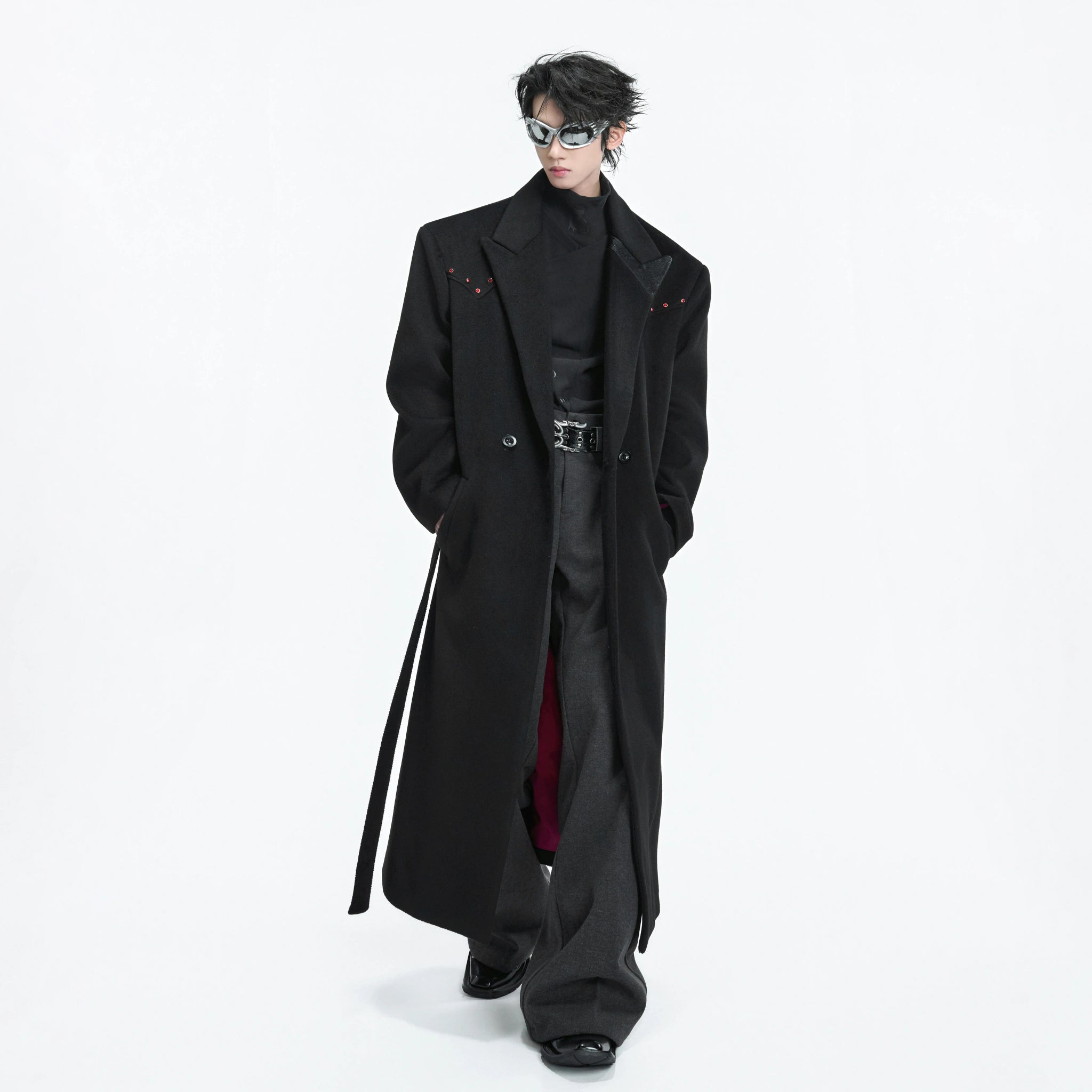 Deconstructed Wool-Blend Overcoat | Double-Breasted - main image 4