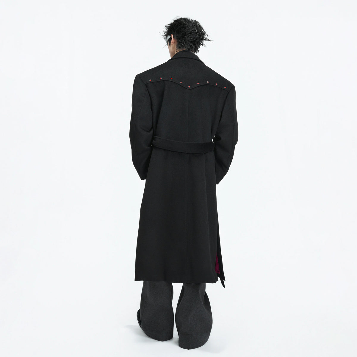 Deconstructed Wool-Blend Overcoat | Double-Breasted - main image 5