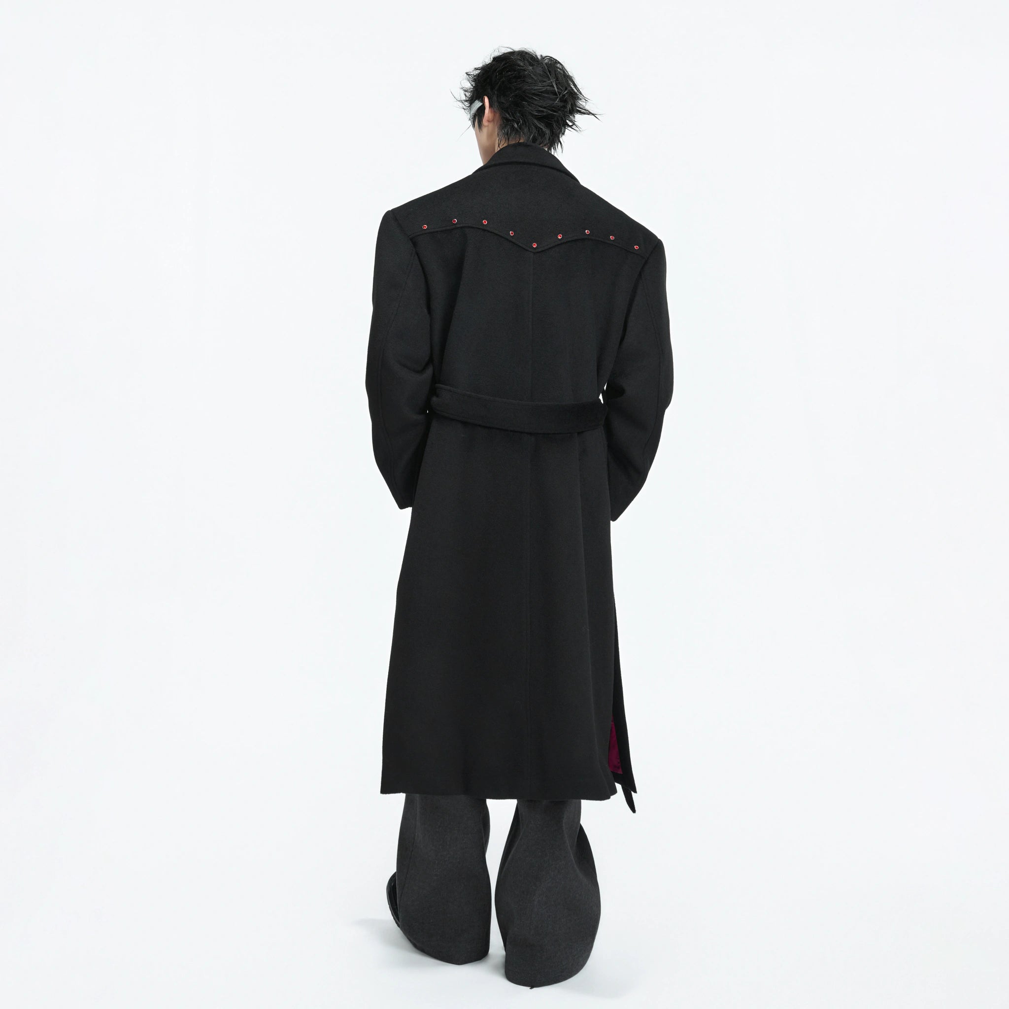 Deconstructed Wool-Blend Overcoat | Double-Breasted - main image 5