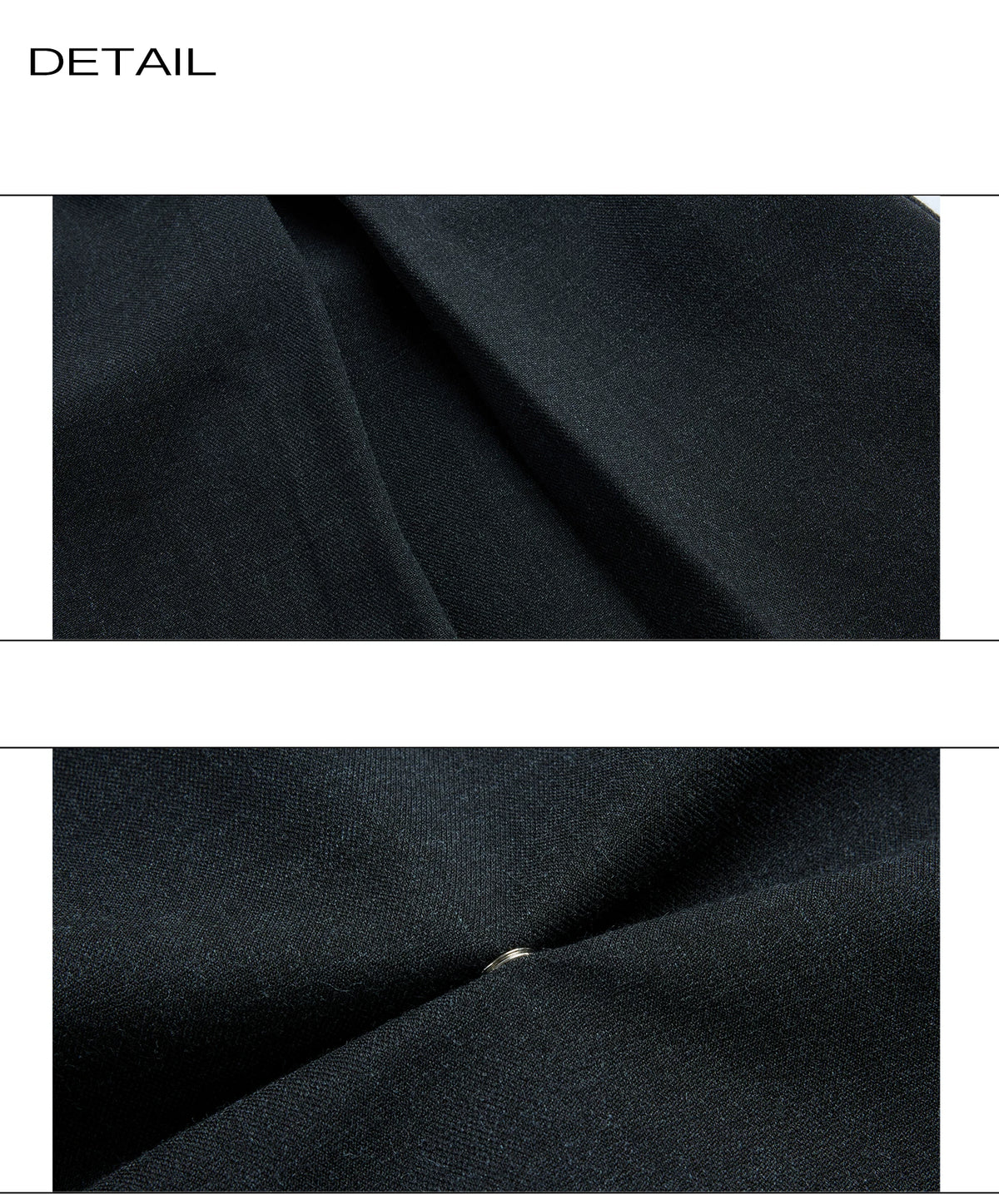 Pleated Wool-Blend Micro-Flare Trousers | Dark Gray - description image 11