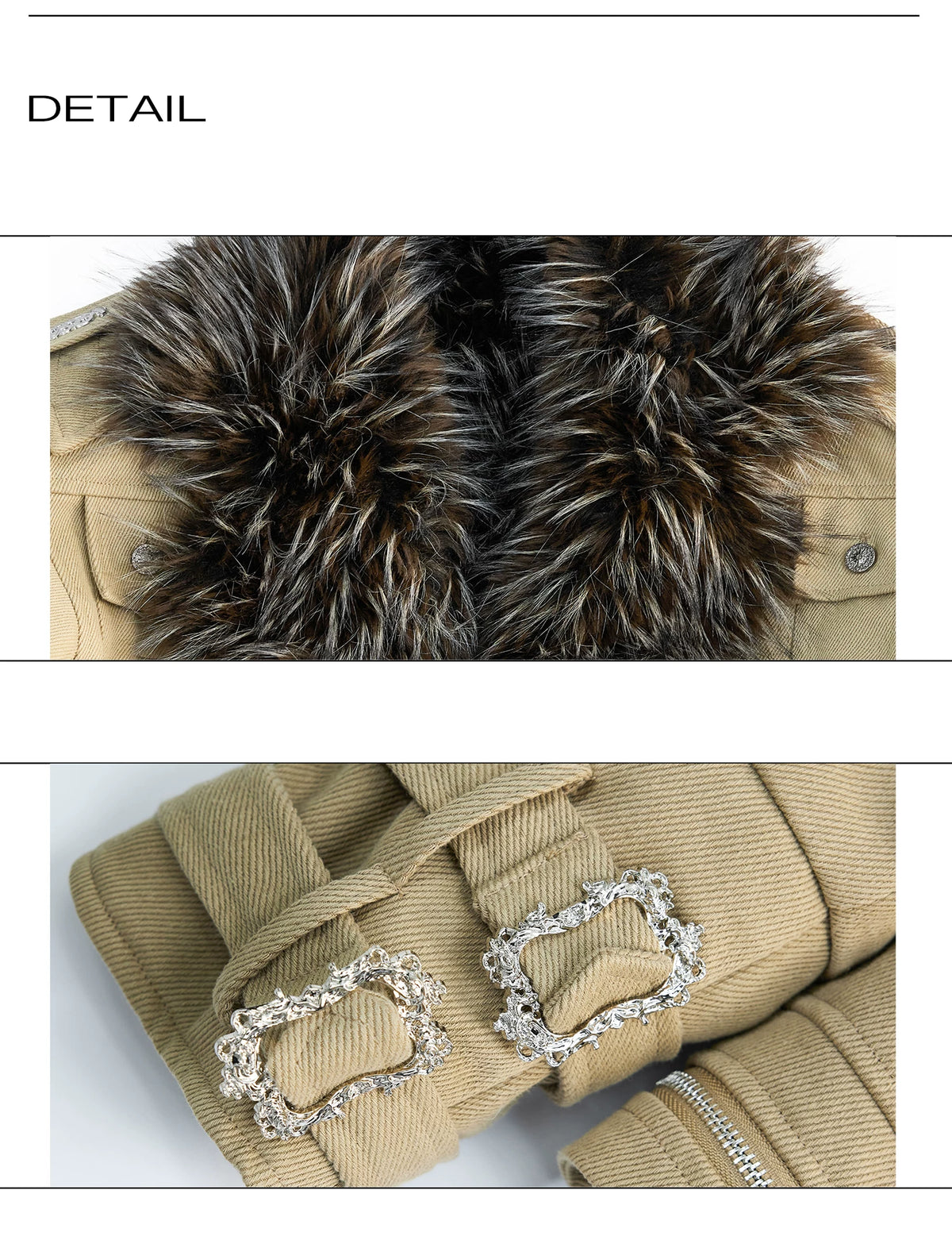 Washed Cotton Utility Jacket | Relaxed Cropped Fit - description image 13