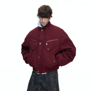 Washed Canvas Workwear Jacket | Relaxed Utility - main image 2