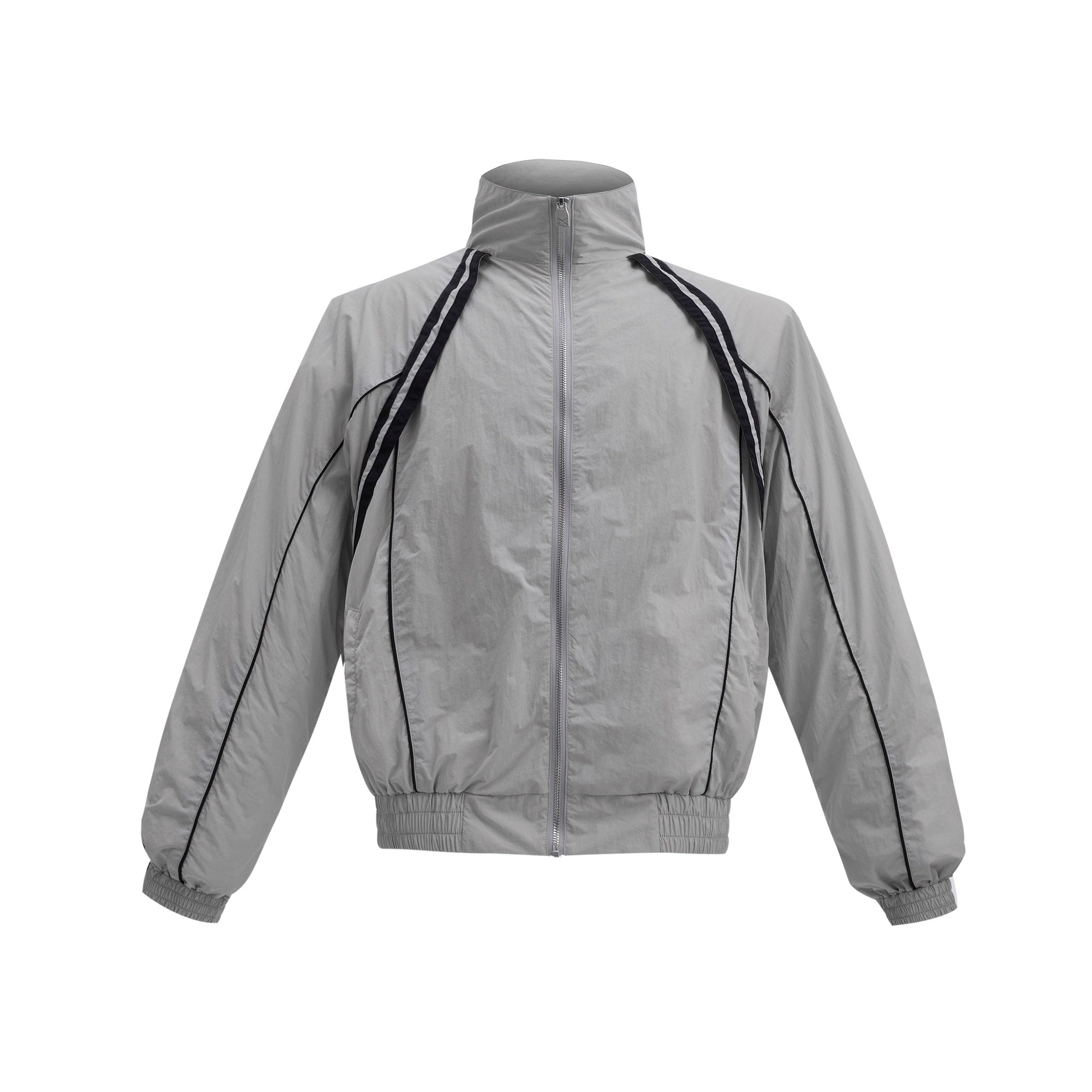 Color-Block-Sun-Hoodie---Trendy-Streetwear-Sportswear-Set-White-Top