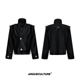 Crocodile-Print-Biker-Jacket---Faux-Two-Piece-Retro-Streetwear-Black