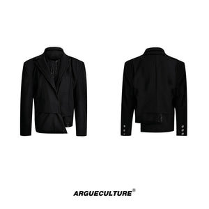 Deconstructed-Blazer-Set---Oversized-Suit-Jacket--Wide-Leg-Pants-Black-Top