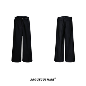 Deconstructed-Blazer-Set---Oversized-Suit-Jacket--Wide-Leg-Pants-Black-Pants