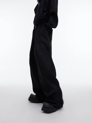 Deconstructed-Hoodie-Set---Metallic-Zip-Up--Glitter-Streetwear-Black-Pants