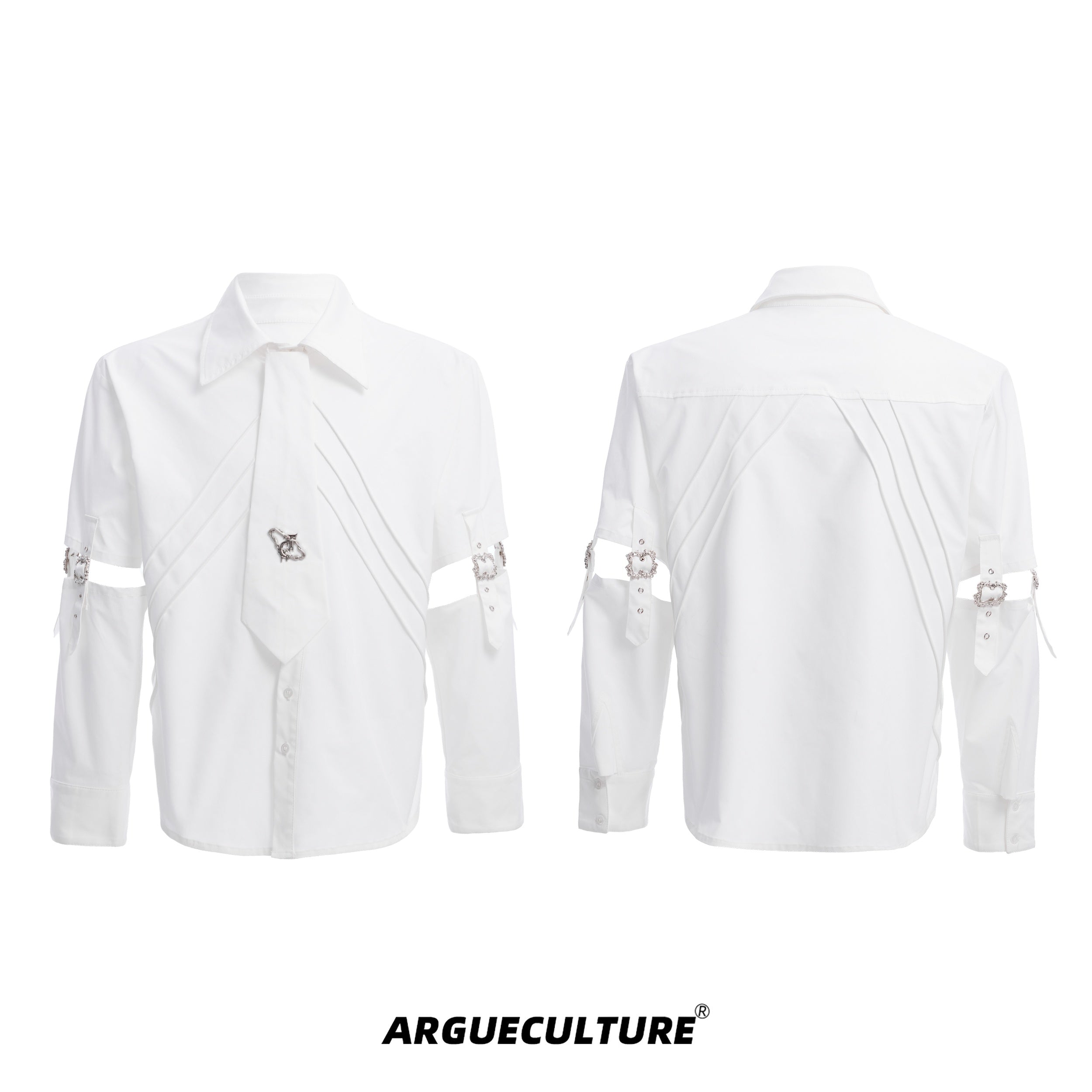 Deconstructed-Lace-Up-White-Shirt---Removable-Panels-Streetwear-Top-White-jacket