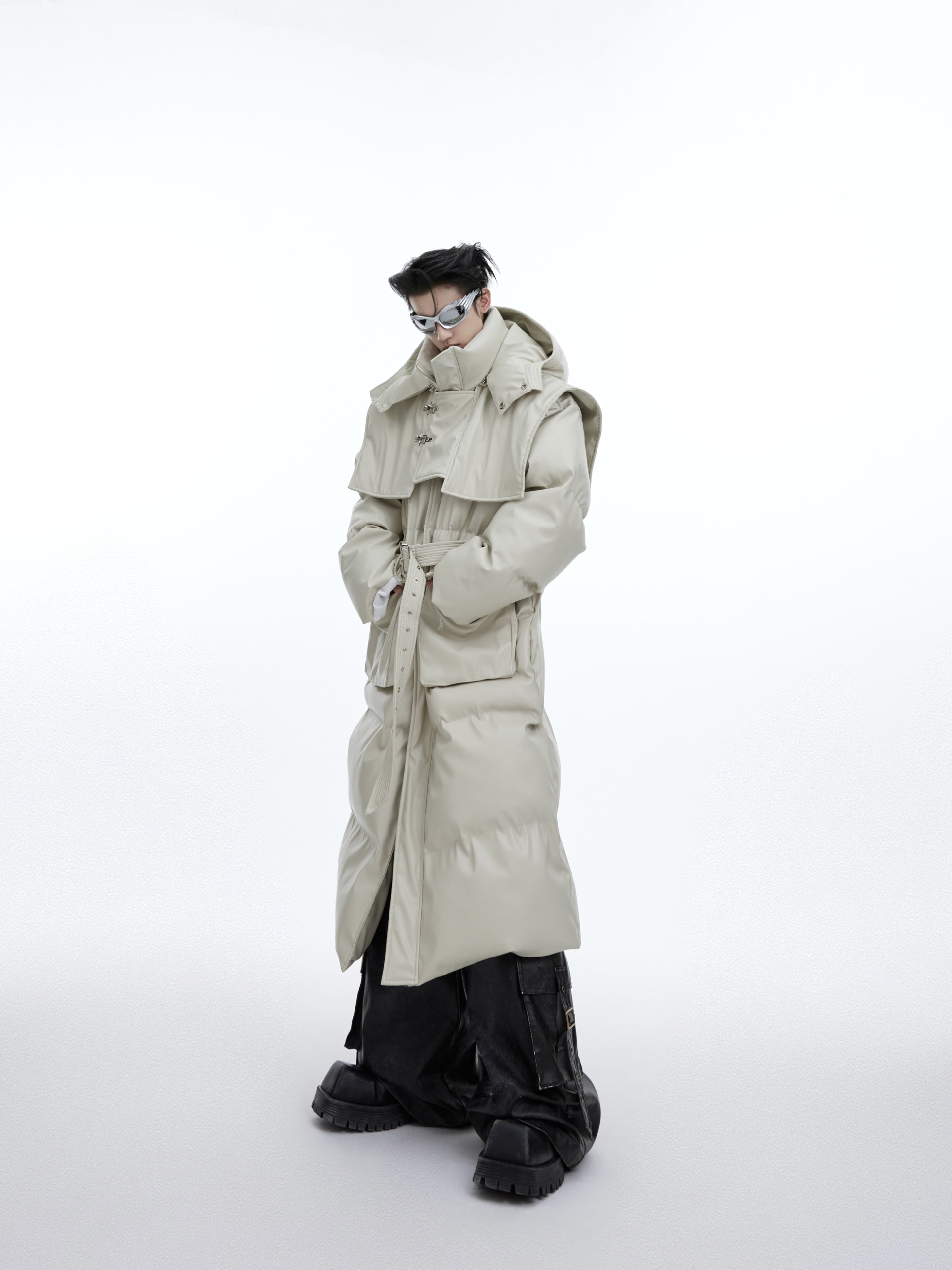 Deconstructed-Long-Hooded-Cotton-Coat---Oversized-Streetwear-Parka-White