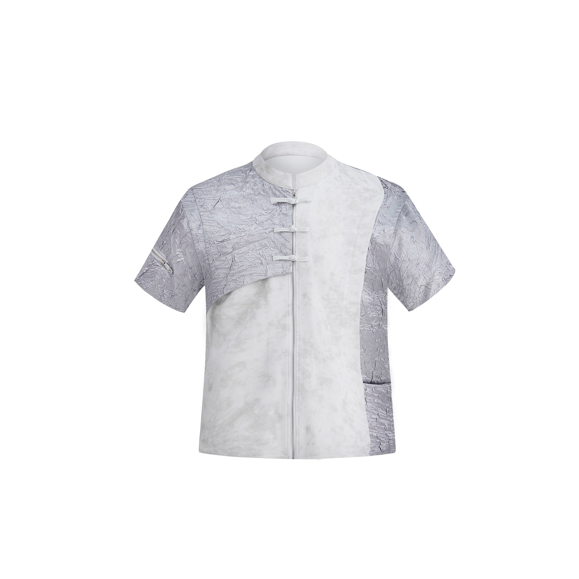 Deconstructed-Mandarin-Collar-Sleeveless-Tee---Oversized-Streetwear-Top-White