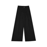Deconstructed-Metal-Button-Oversized-Blazer---White-Streetwear-Suit-Black-Pants