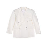 Deconstructed-Metal-Button-Oversized-Blazer---White-Streetwear-Suit-Yellow-Top