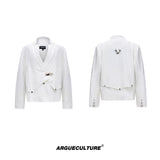 Deconstructed-Metallic-Button-Blazer---Glitter-Detail-Oversized-Suit-Jacket-White