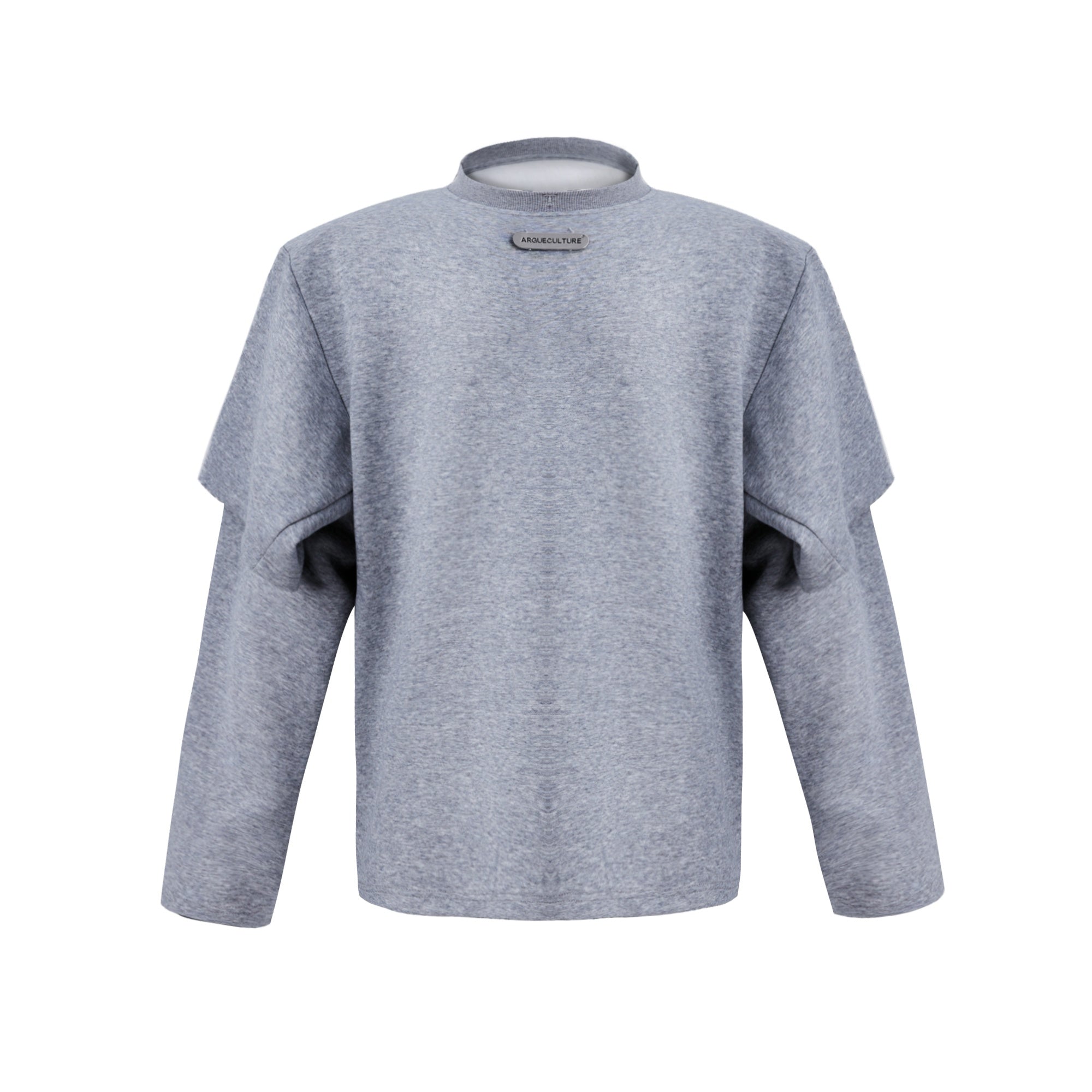 Deconstructed-Oversized-Drop-Shoulder-Unisex-Hoodie-Gray