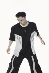 Deconstructed-Oversized-Graphic-Tee---Padded-Shoulder-Streetwear-Top-Black