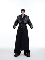 Deconstructed-Oversized-Long-Coat---Double-Layer-Patchwork-Design-Black
