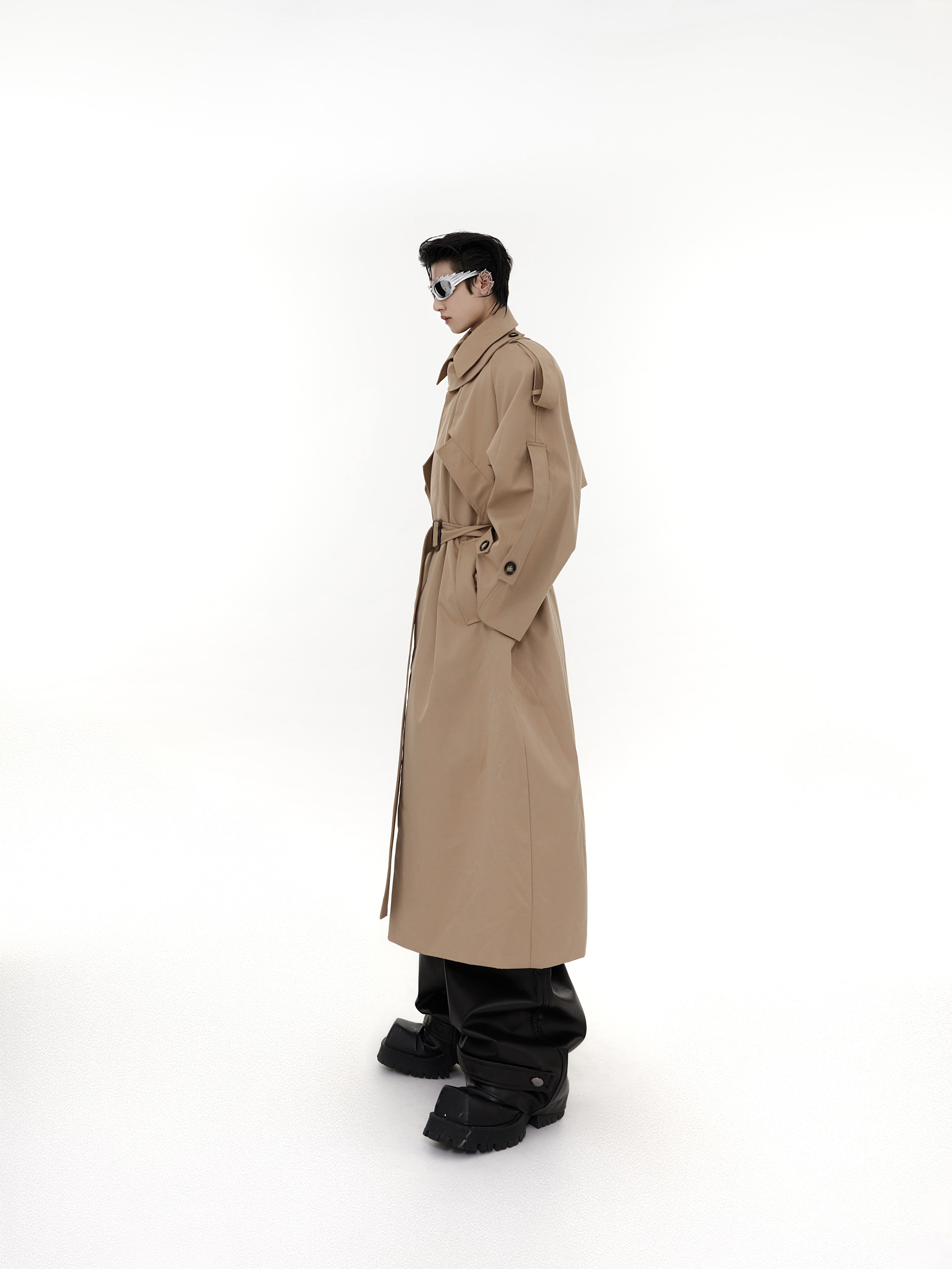 Deconstructed-Oversized-Shoulder-Pad-Trench-Coat---Streetwear-Longline-Khaki