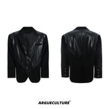 Deconstructed-PU-Leather-Oversized-Blazer---Padded-Shoulder-Streetwear-Black-Jacket