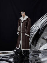 Deconstructed-Shearling-Long-Coat---Streetwear-Oversized-Faux-Fur-Jacket-Brown