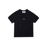 Deconstructed-Unisex-Slim-Fit-Tee---Textured-Streetwear-Top-Black