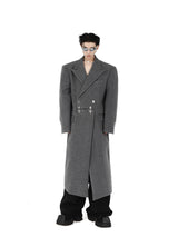 Deconstructed-Wool-Coat-with-Shoulder-Pads-Metal-Clasp-Long-Jacket-Gray
