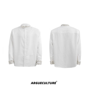 Diamond-Trimmed-Satin-Shirt---Luxury-Long-Sleeve-Streetwear-White-Jacket