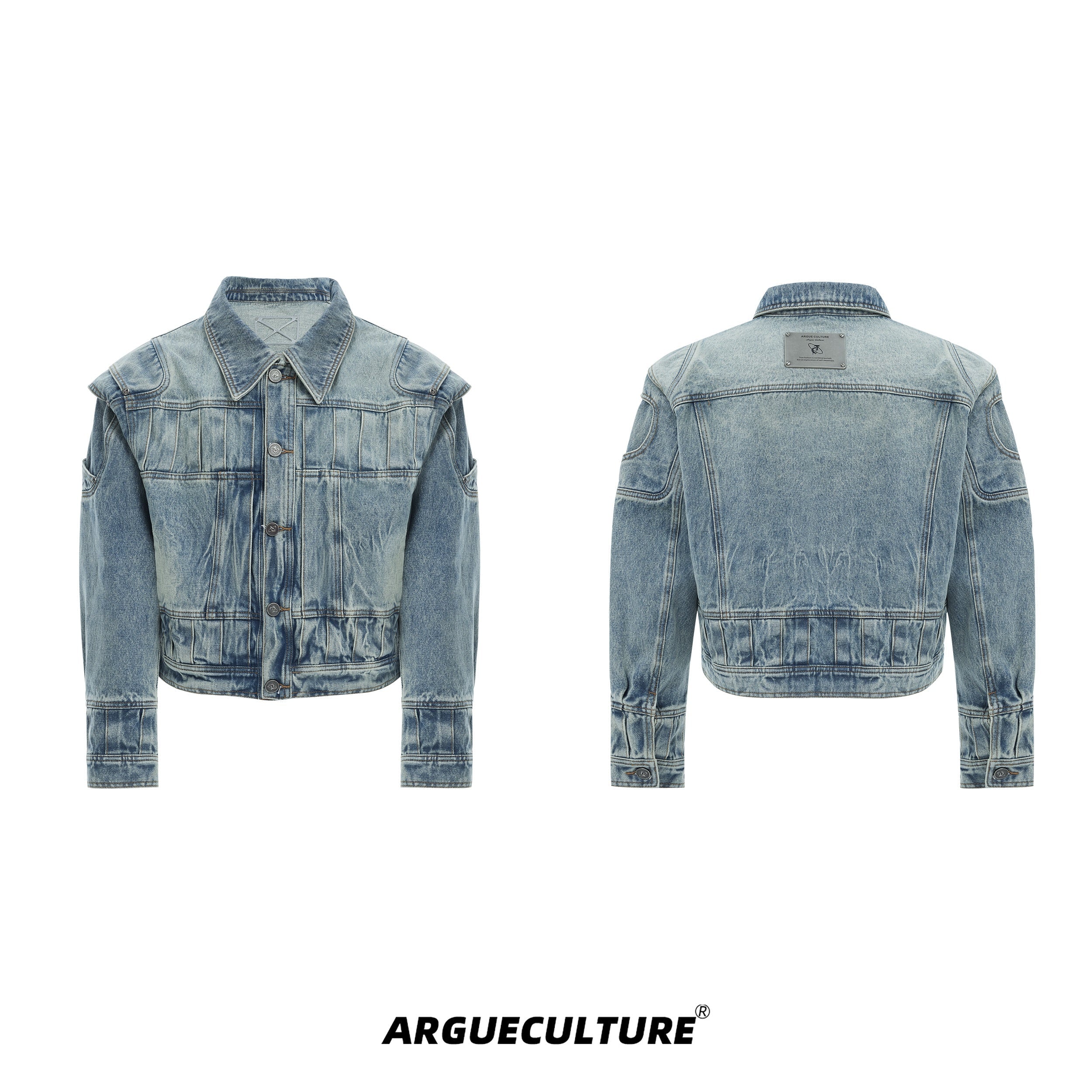 Distressed-Deconstructed-Baggy-Jeans---Vintage-Streetwear-Blue-Jacket