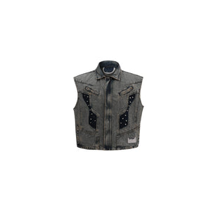 Distressed-Denim-Vest---Deconstructed-Metal-Studs-Streetwear-Black