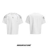Distressed-Gold-Sequin-Oversized-Tee---Streetwear-Summer-Top-White-T-shirt