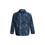 Distressed-Washed-Dye-Polo-Tee---Vintage-Modern-Streetwear-Blue-(Long Sleeve)