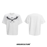 Edgy-Studded-Embroidered-Tee---Oversized-Streetwear-Summer-Top-White-T-shirt