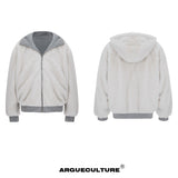 Fox-Hoodie---Reversible-Fleece-Jacket-for-Couples-Streetwear-Gray-Jacket