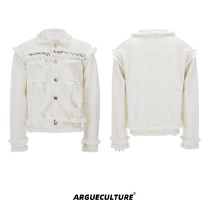 Glitter-Fringe-Oversized-Knit-Sweater---Streetwear-Shimmer-Top-White-Jacket