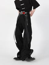 Mens-Black-Straight-Leg-Pants-with-Metal-Zipper-Trim-Design-Black