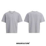 Mens-Oversized-Graphic-Tee---Diamond-Star-Print-Short-Sleeve-Shirt-Gray-T-shirt